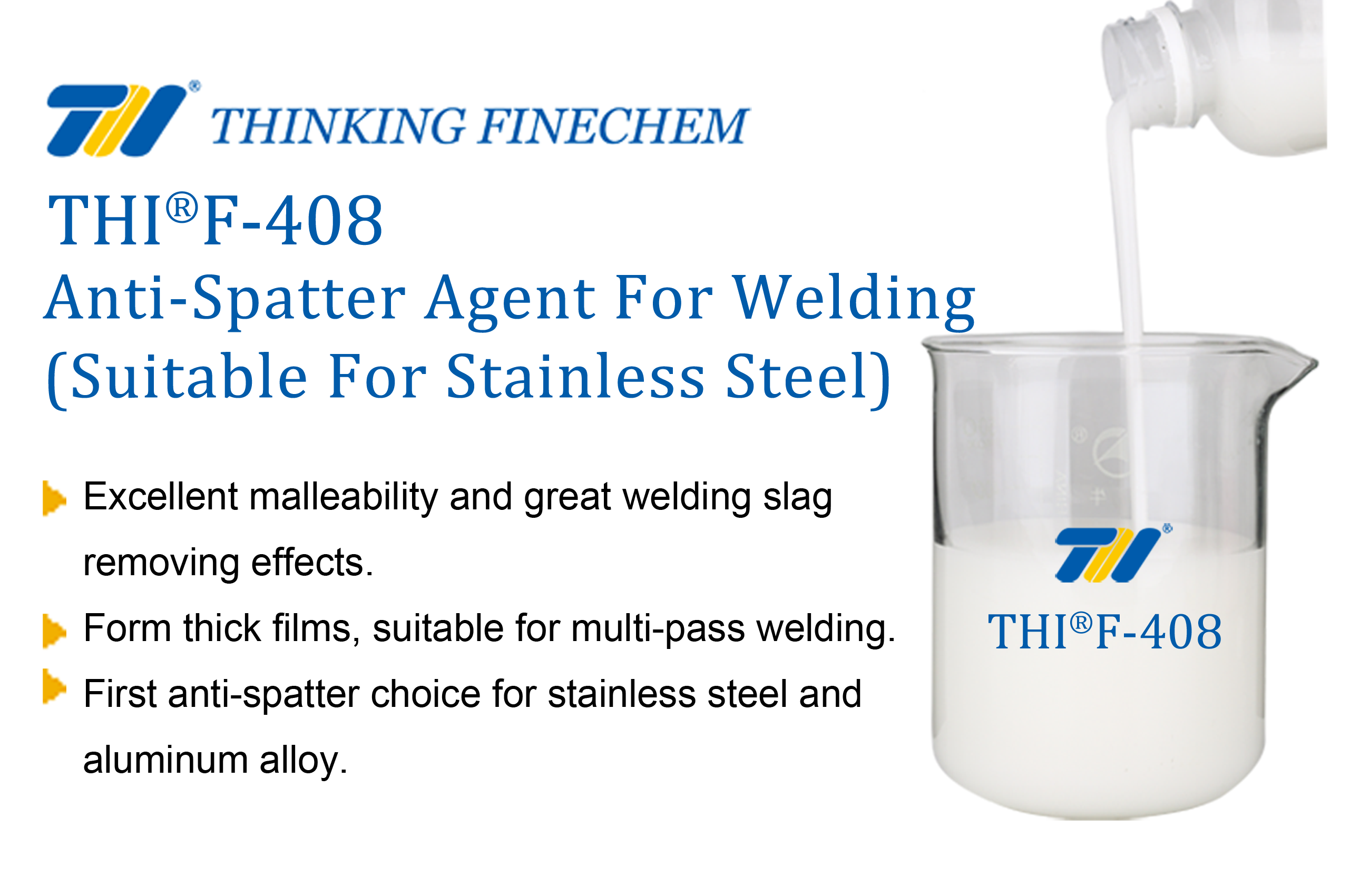 THIF-408 anti-spatter agent for welding (for stainless steel) 