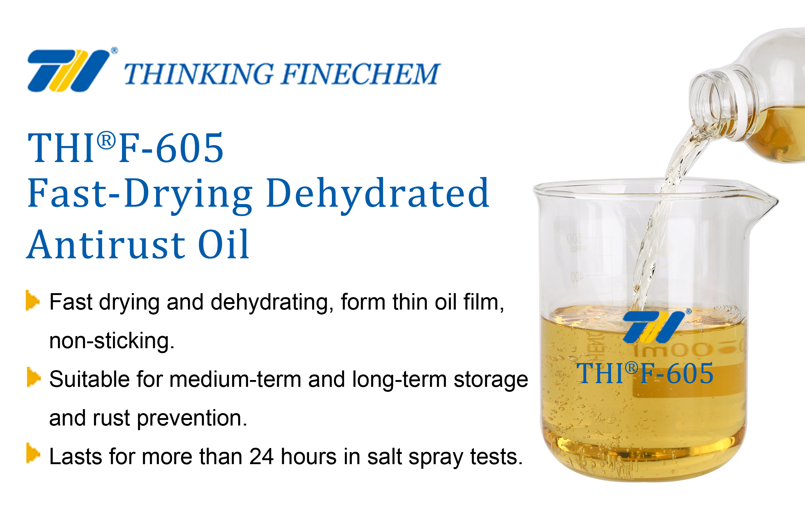 THIF-605 fast-drying dehydration antirust oil 